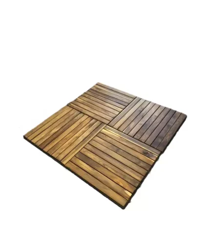 Teak 50x50 Cm Deck - Afro Garden