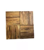 Teak 50x50 Cm Deck - Afro Garden